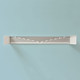 TH-RACK-W-ALT00 - Foldable Wall Mounted Towel Hanger 1000mm Wide - White TH-RACK-W-ALT00 - Foldable Wall Mounted Towel Hanger 1000mm Wide - White